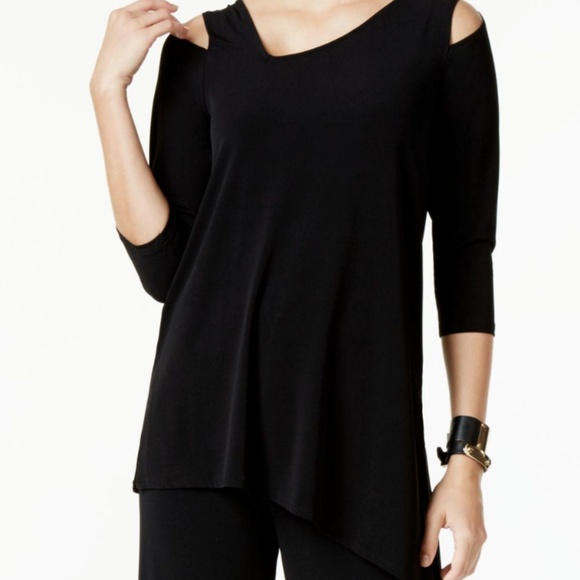 alfani cold shoulder tops